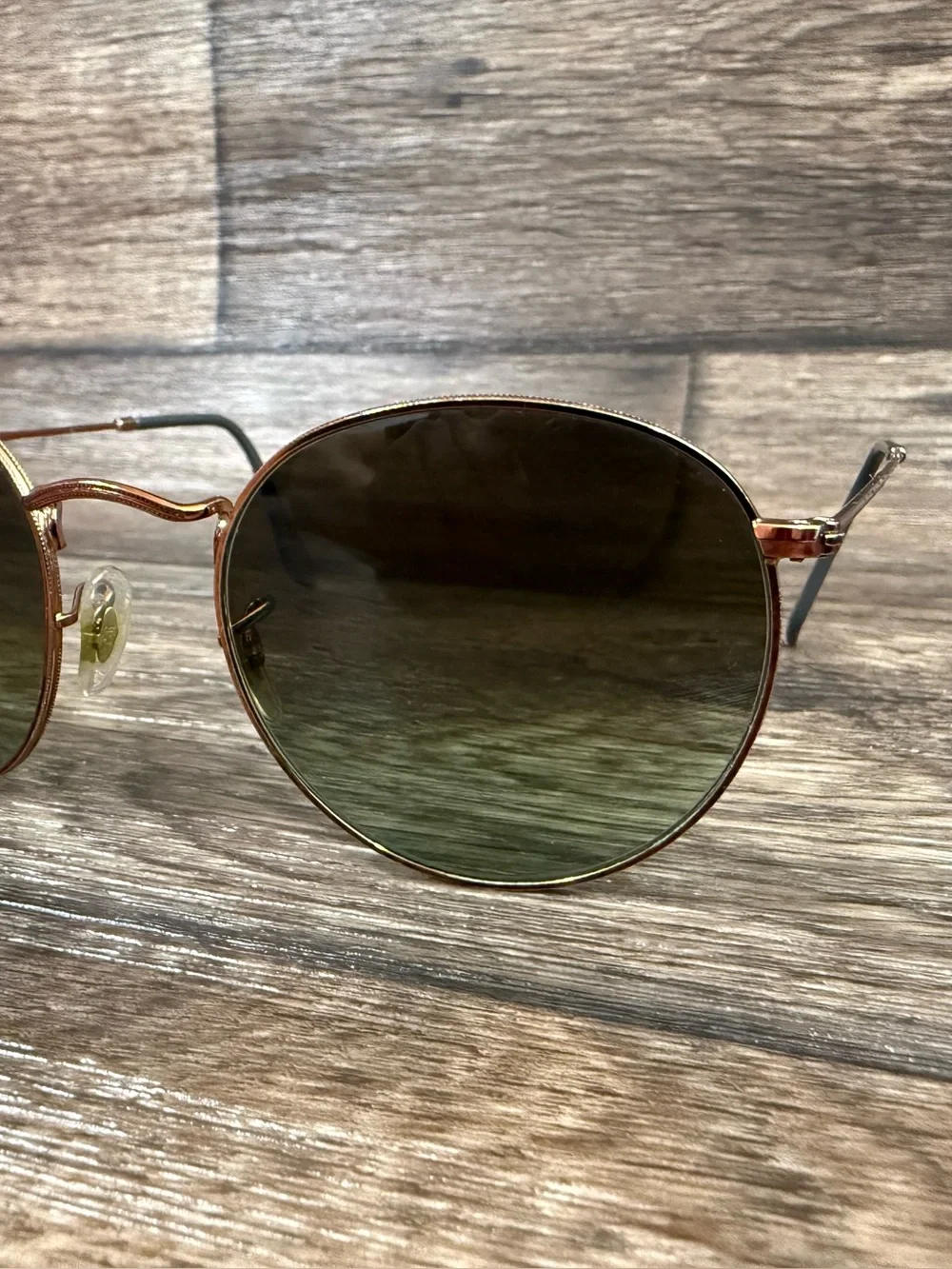 Ray-Ban rb3447 round metal 9002/a6 53-21